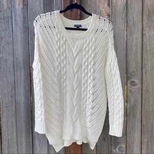 Express Long Knit Sweater